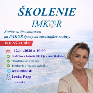 Školenie aplikácie IMKOR špôn 12.11.2026 v Dolnom Kubíne