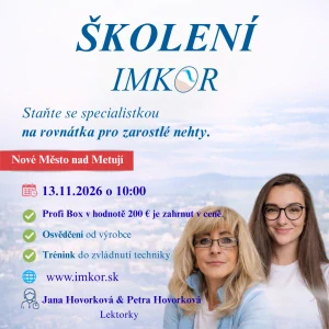 Školenie aplikácie IMKOR špôn 13.11.2026 v Nové Město nad Metují